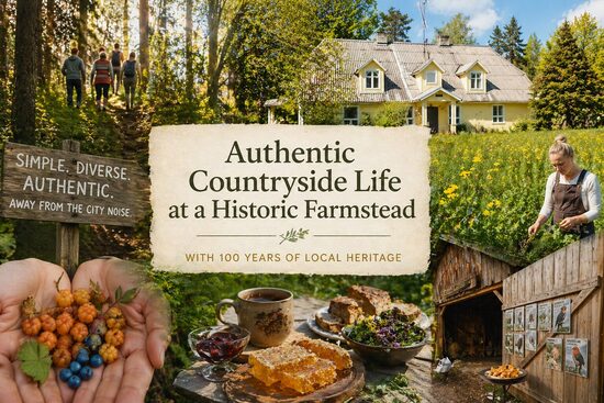 Authentic Countryside Life at a Historic Farmstead – Shaped by 100 Years of Local Life